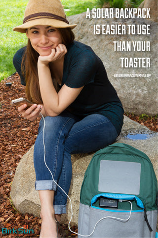 Solar Charging Backpacks